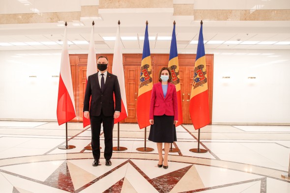 Maia Sandu: „Polonia este un prieten de nădejde al Republicii Moldova”